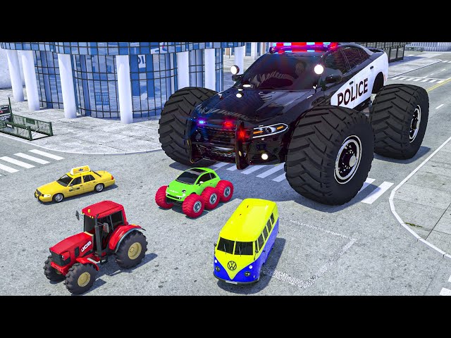 Giant Mountain And Cars | Who Is The King Of The Mountain | Wheel City Heroes(WCH) Cartoon