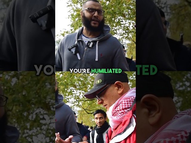 When you get humiliated by Mohammed Hijab publicly #speakerscorner