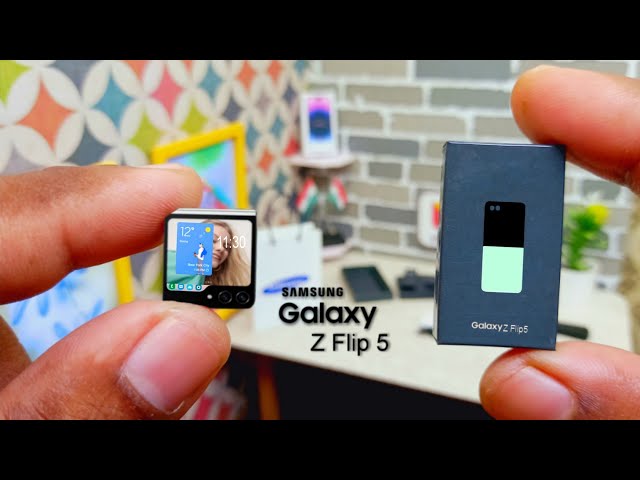 Galaxy Z Flip 5 | miniature phone unboxing | MiniBox