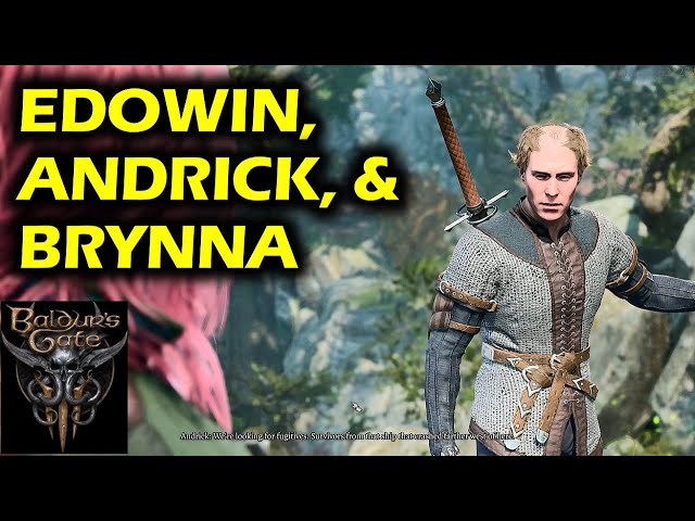 Edowin, Andrick, Brynna: All Outcomes | Baldur's Gate 3