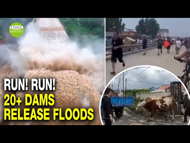 Millions of homes destroyed /Chinese officials: No compensation because rainfalls caused floods