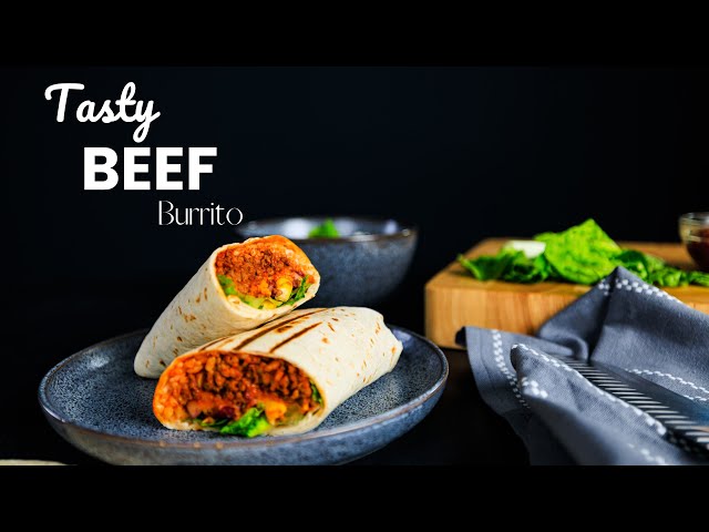 OMG! This BEEF BURRITO is Unbelievable - You Won't Believe It Until You See It!