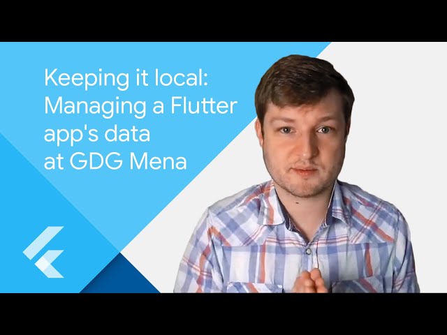 Keeping it local: Managing a Flutter app's data