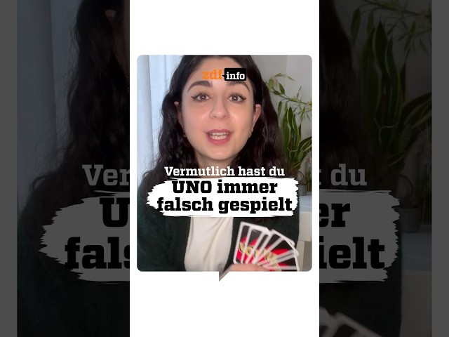 🤯 Hast du Uno immer falsch gespielt?! | ZDFinfo