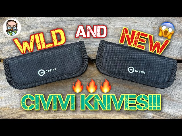 Two WILD and NEW Civivi Knives!! 😳😱