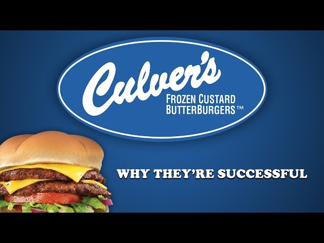 Culver's - Why They're Successful