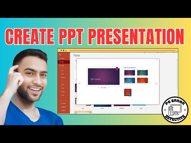 How to Create a Presentation in PowerPoint | Master Your Slide Deck Today!