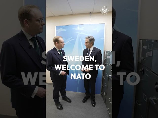 Sweden, Welcome to NATO!