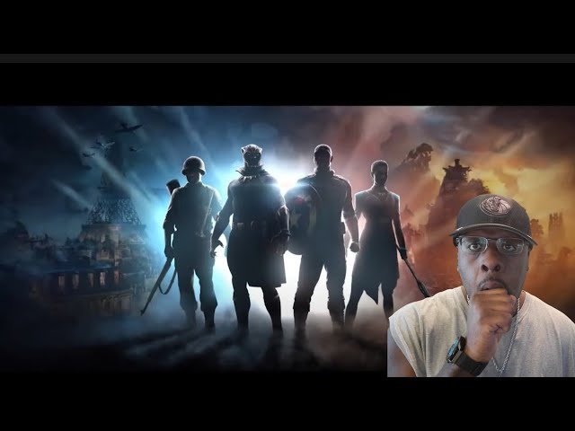 UNTITLED CAPTAIN AMERICA AND BLACK PANTHER GAME CINEMATIC TRAILER D23 EXPO 2022 (REACTION)