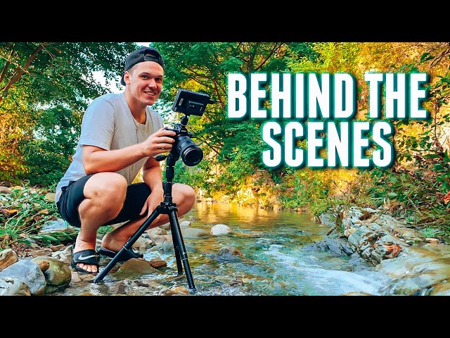 BEHIND THE SCENES! How I Make Relaxing Nature Videos / FOBOS PLANET 2021