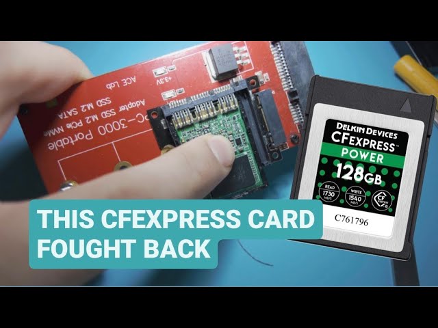 CFexpress card data recovery | the case that took forever