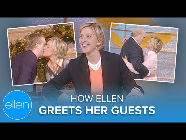 How Ellen Greets Her Guests