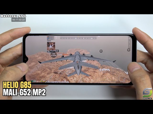 Oppo A18 test game PUBG New State