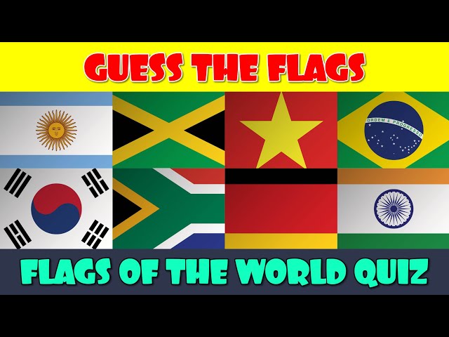 50 Countries Guess the Flag Quiz