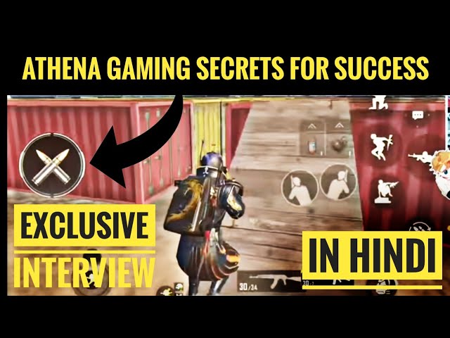 Athena Gaming Reveals His Secrets For The First Time | In Hindi | PUBG MOBILE