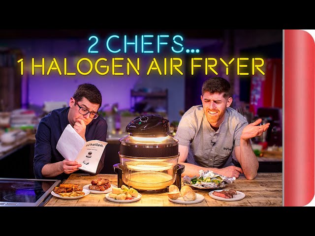 2 Chefs Test a Halogen Air Fryer | Sorted Food