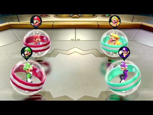 Mario Party Games - Funny Bumper Ball Minigames