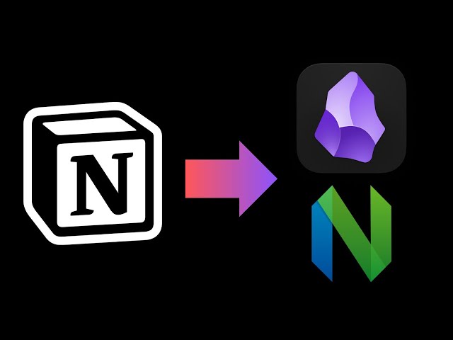 Migrate from Notion to Obsidian