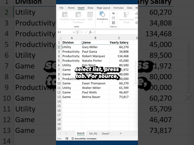 New Shortcut to Quickly Search the Menus in Excel #shorts