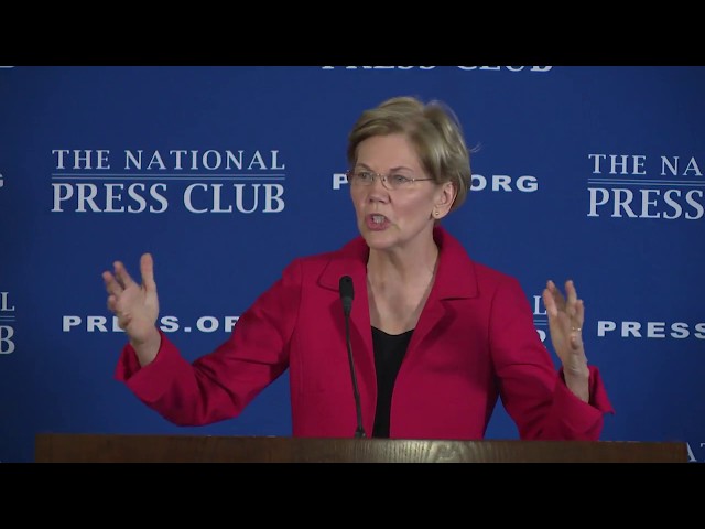 Senator Elizabeth Warren Unveils Anti-Corruption Legislation
