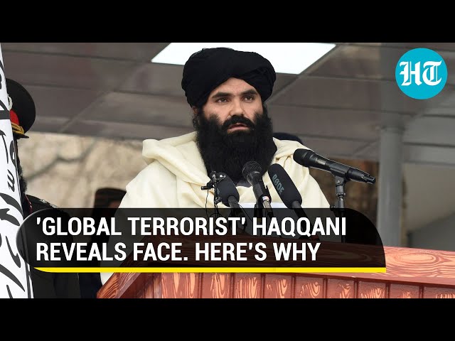 Sirajuddin Haqqani finally shows his face; America's 'Most Wanted' makes appearance in Kabul