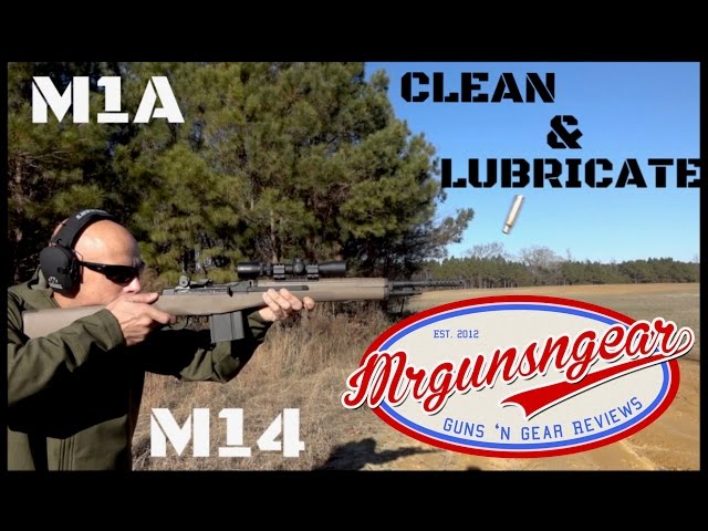 How To Clean & Lubricate A Springfield Armory M1A Or M14 Rifle (HD)