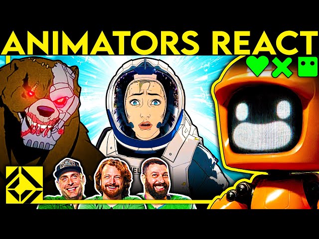 Animators React to LOVE DEATH + ROBOTS Bad & Great Cartoons