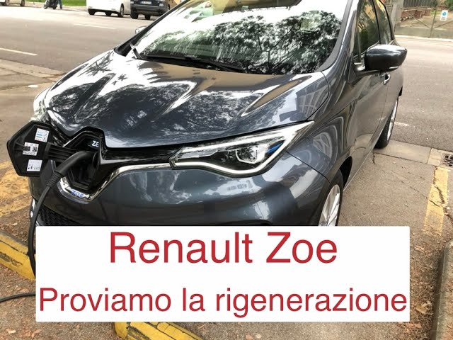 Renault Zoe - Proviamo la rigenerazione