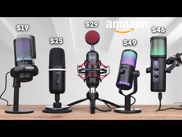 Best Microphones For Singing/ Streaming Under $50 On Amazon!! | Best Microphones Under $50!!