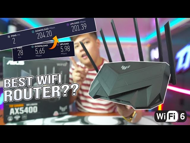 Best Streaming/Gaming Router | Asus Tuf Gaming AX5400 Wifi6 Router