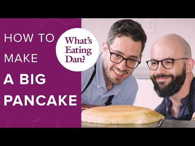 Dan Souza and Andrew Rea Make Pancakes with a Robot | What's Eating Dan?