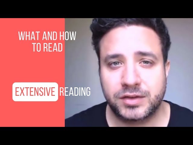 Extensive Reading - What and How to Read