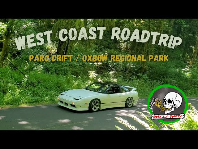 3 Day Drive in a 240sx, Camping and Drifting along the way