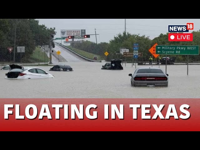 Texas Floods News | Texas Town Underwater As Boats Rescue Residents Trapped In Homes | USA News