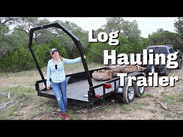 Building A Log Hauling Trailer
