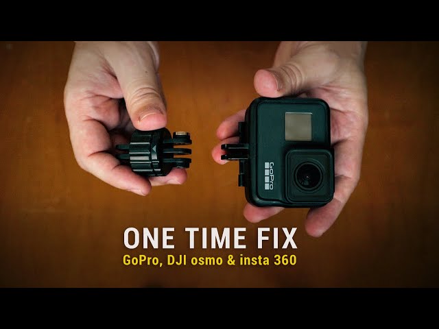 Quick Release Tripod Mount For GoPro, dji Osmo Action & insta 360 - Ulanzi GP-4