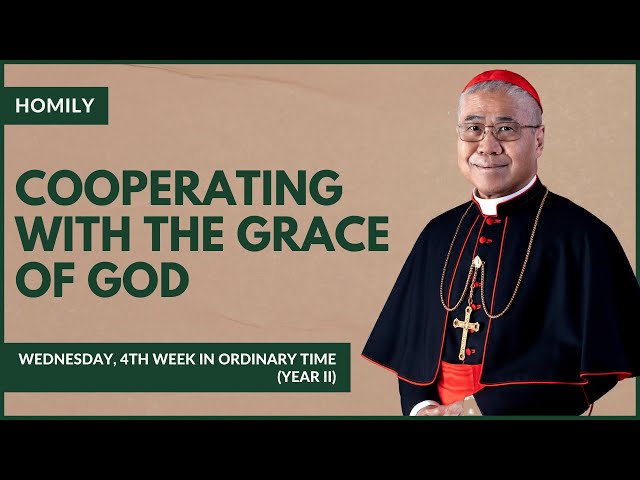 Cooperating With The Grace Of God - William Cardinal Goh (Homily - 31 Jan 2024)