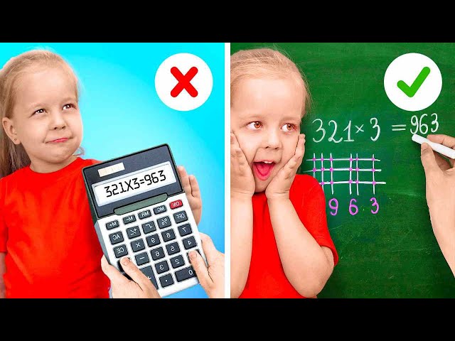 PUT THE CALCULATOR ASIDE || MATH TRICKS AND LIFE HACKS YOU WILL DEFINITELY NEED