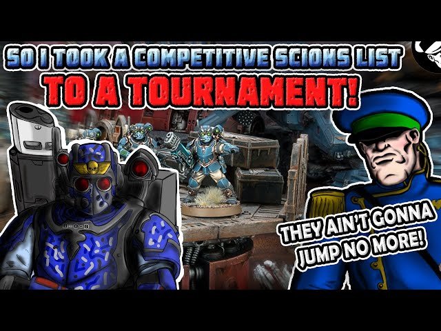So I took a Scions list to a Tournament! | Tournament After Action Report | Warhammer 40,000