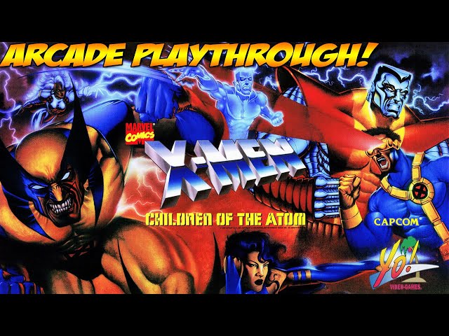X-Men: Children of the Atom! Arcade Playthrough - YoVideogames