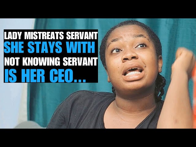Lady Mistreats Her Servant Not Knowing He Is Her CEO In The Company...