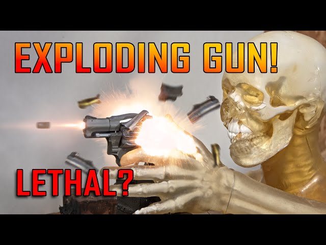 Is a Gun Exploding in Your Hand Lethal?? - Ballistic High-Speed
