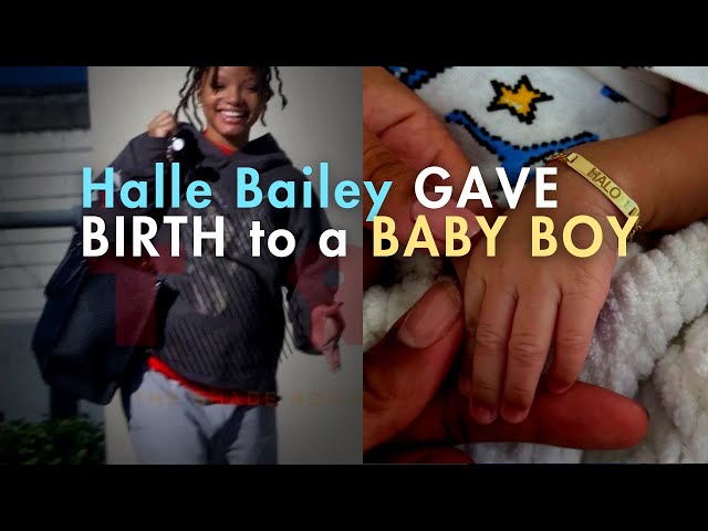 Halle Bailey GAVE BIRTH to BABY BOY Halo in 2023!