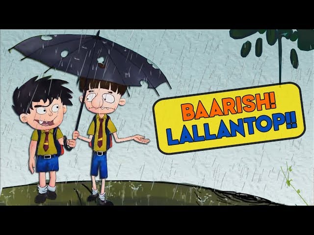 Baarish Lallantap - Bandbudh Aur Budbak New Episode - Funny Hindi Cartoon For Kids