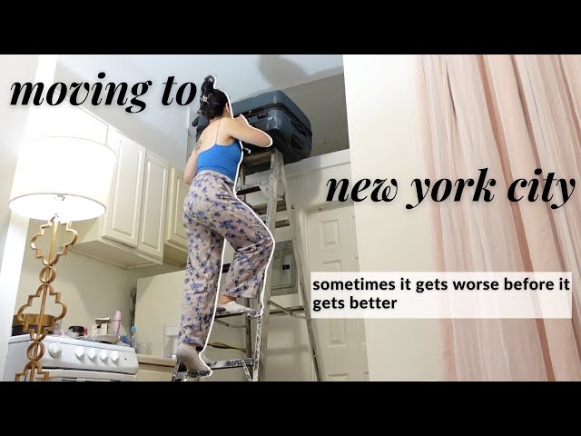 MOVING TO NYC ALONE AT 33 (vol. 3) // dirty apartment, cockroach issue, realistic nyc move in