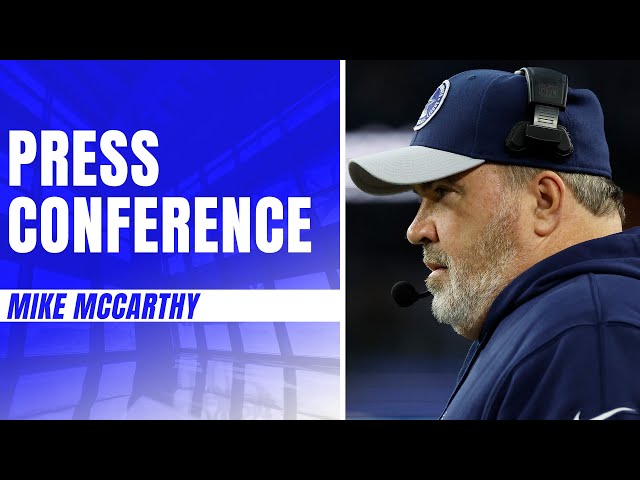 Head Coach Mike McCarthy: The Job is Not Finished | 1-18-24 | Dallas Cowboys 2023