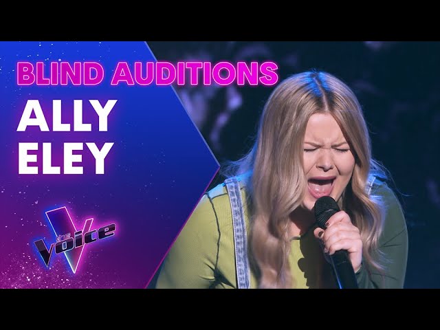 Ally Eley Sings 'Teenage Dirtbag' | The Blind Auditions | The Voice Australia