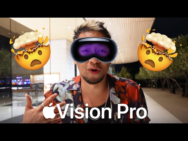 Apple Vision Pro  - I Got The Hands-On Demo At WWDC 2023! My Raw Reactions!