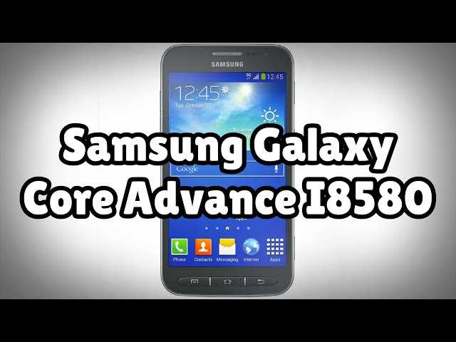 Photos of the Samsung Galaxy Core Advance I8580 | Not A Review!