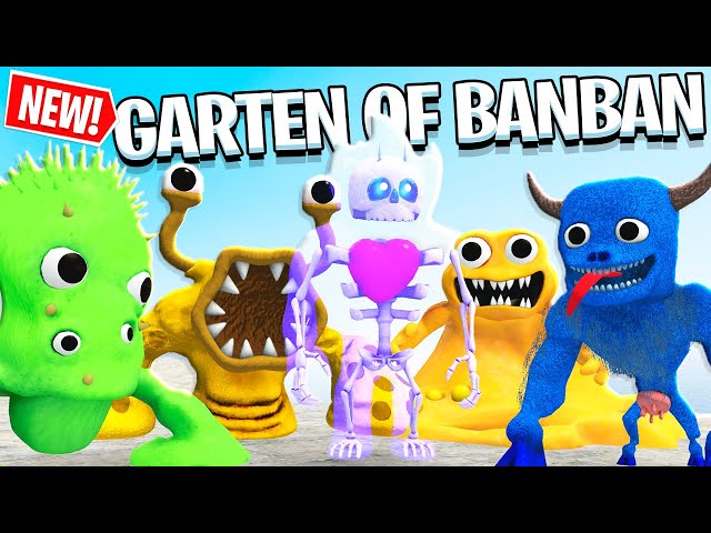 New Garten of Banban Creatures! (Gablab, Nibbler, Skelly Agni, Snappy Cow & More)